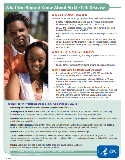 what you should know about sickle cell disease